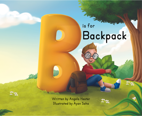 B is for Backpack (landscape hardcover)