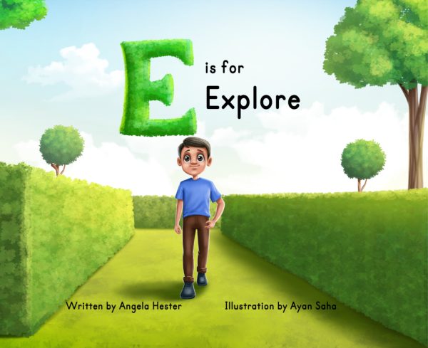 E is for Explore (landscape hardcover)